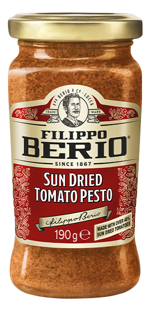Pesto aus sonnengetrockneten Tomaten